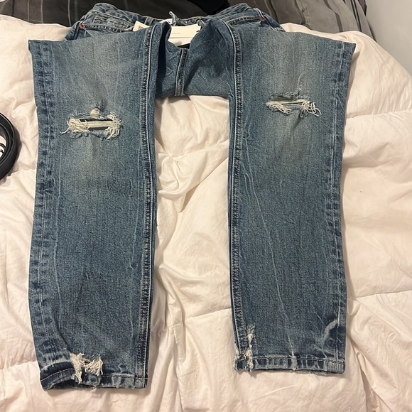Zara high rise ankle length jeans - Picture 2 of 2